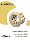 C86300 430B Manganese Cast Bronze Flanged Graphite Bushing Bearing & Plate Oil Grooves